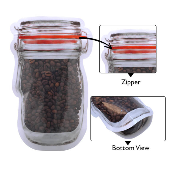 jar shaped pouch